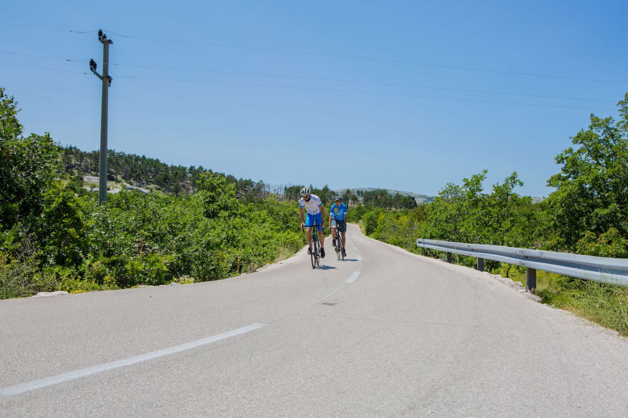 Road bike trip Split 