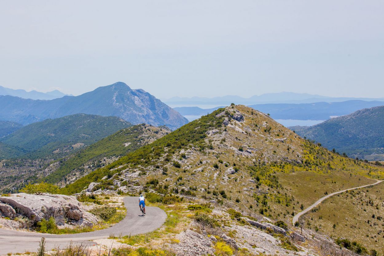 Road cycling Dalmatia