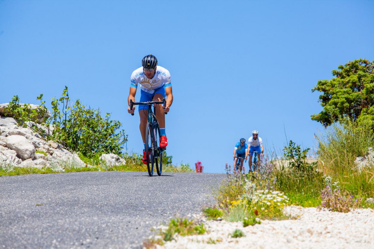 Road bike tours Split Dalmatian coast 