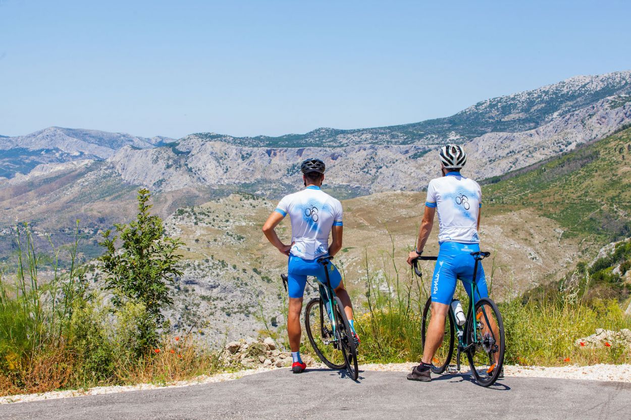 Challenging bike tour Mosor 