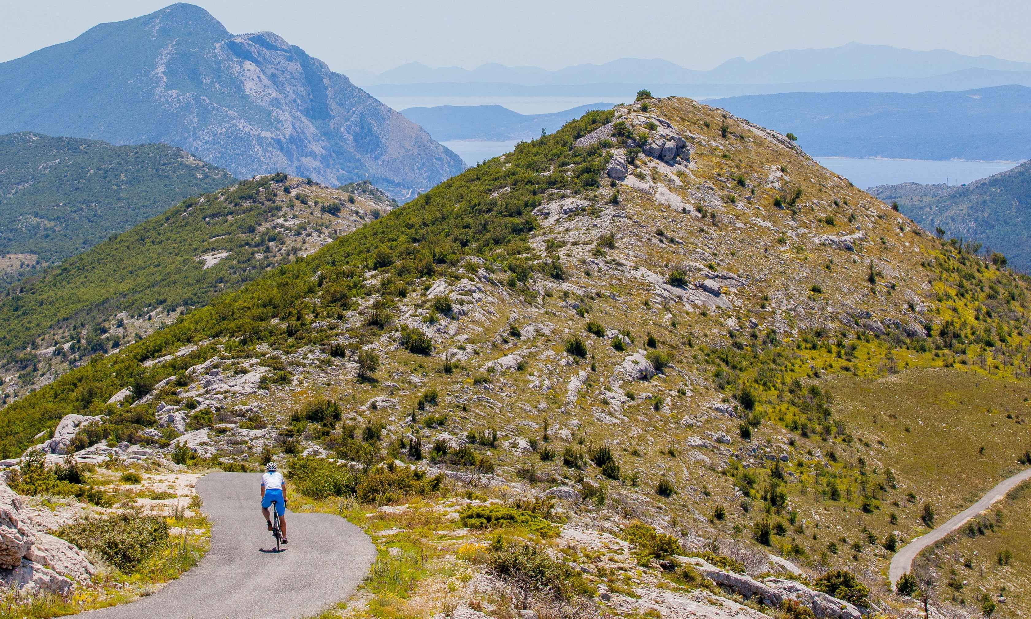Road bike tours Croatia Dalmatian coast 