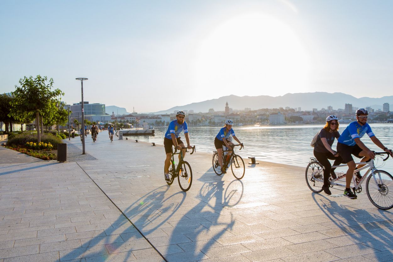 Cycle touring Split 