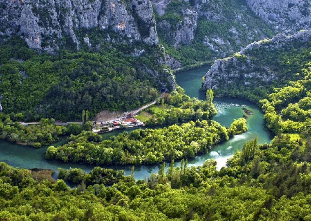 Cetina bike trip from Split 