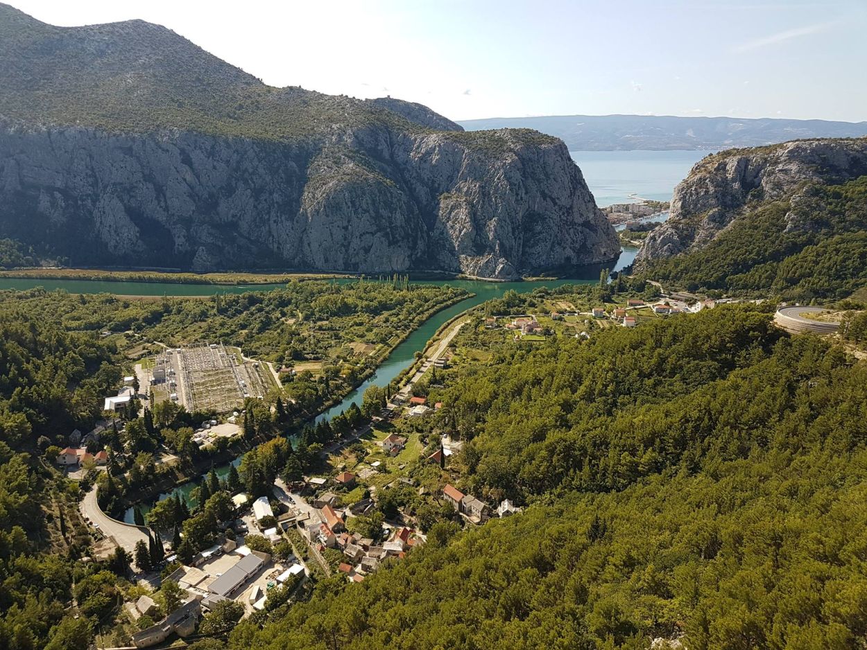 Cetina omis bike trip 